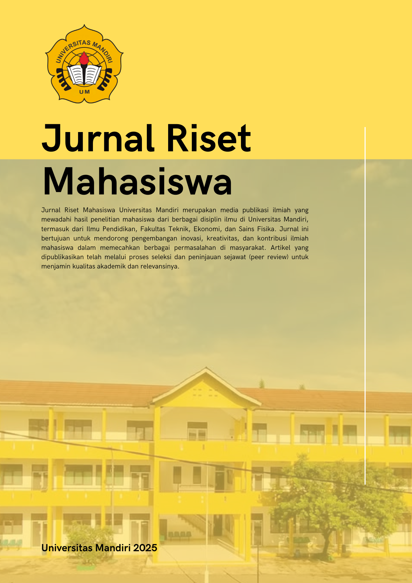 Homepage Jurnal Universitas Mandiri
